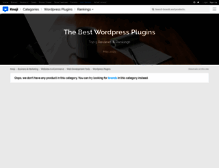 wordpress-plugins.knoji.com screenshot