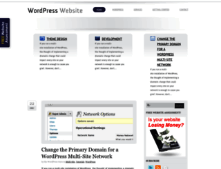wordpress-website.org screenshot