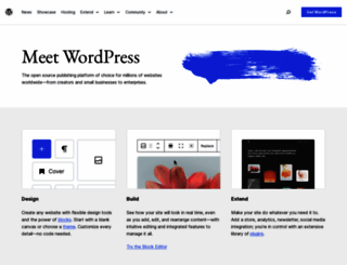wordpress.net screenshot