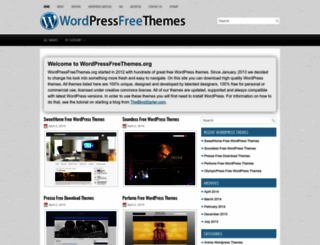 wordpressfreethemes.org screenshot