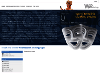 wordpresslinkcloak.com screenshot