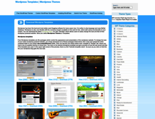 wordpresstemplates.com screenshot