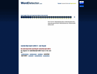 words-that-start-with-li.worddetector.com screenshot