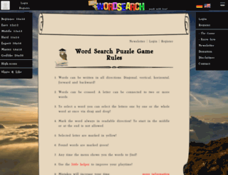 wordsearch-game.com screenshot