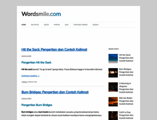wordsmile.com screenshot