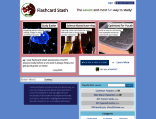 wordstash.com screenshot