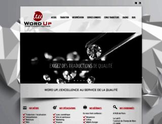 wordup-traduction.com screenshot