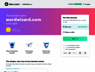 wordwizard.com screenshot