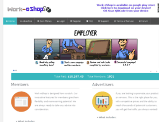 work-eshop.com screenshot