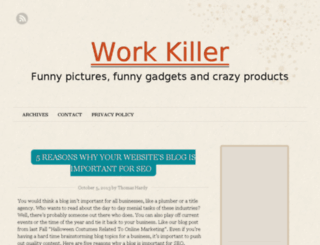 work-killer.com screenshot