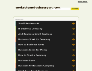 workathomebusinessguru.com screenshot