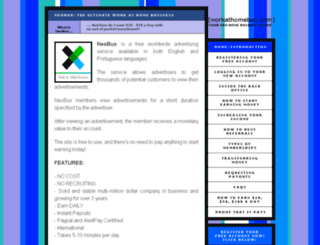 workathomebux.com screenshot