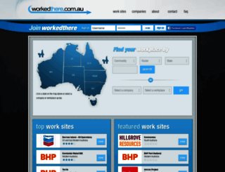 workedthere.com.au screenshot