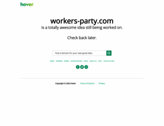workers-party.com screenshot