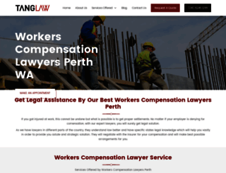 workerscompensationlawyersperthwa.com.au screenshot
