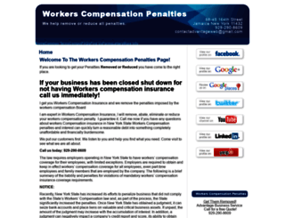 workerscompensationpenalties.com screenshot