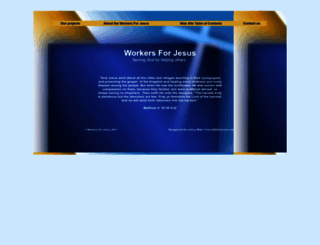 workersforjesus.com screenshot