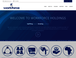 workforce.co.za screenshot