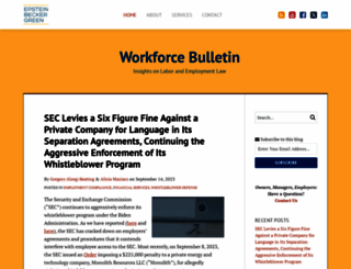 workforcebulletin.com screenshot