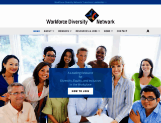 workforcediversitynetwork.com screenshot
