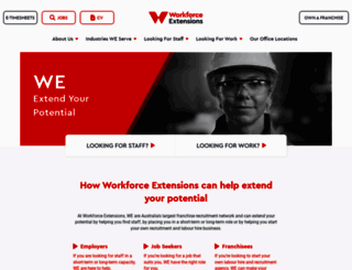 workforcexs.com.au screenshot
