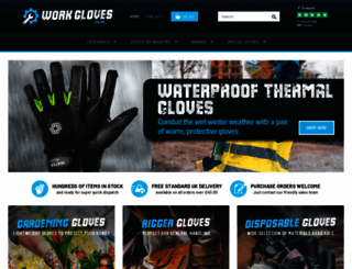 workgloves.co.uk screenshot