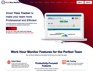 workhourmonitor.com screenshot