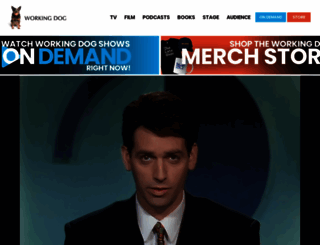 workingdog.com screenshot