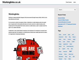workinglinks.co.uk screenshot