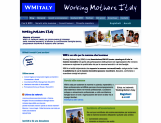 workingmothersitaly.com screenshot