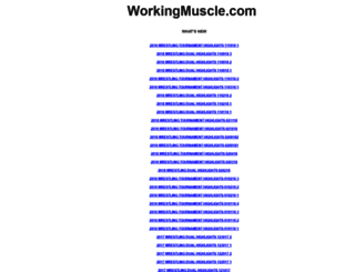 workingmuscle.com screenshot