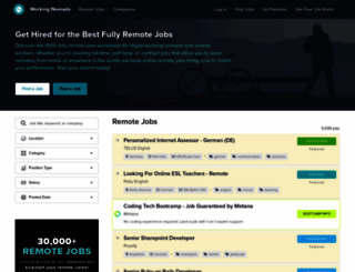 workingnomads.co screenshot