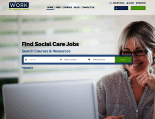 workinsocialcare.com screenshot