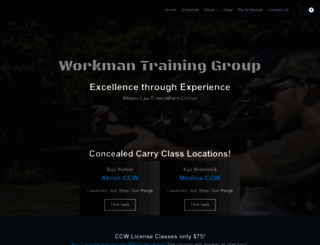 workmanfirearms.com screenshot