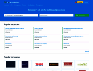 workmarket.eu screenshot