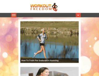workoutfreedom.com screenshot