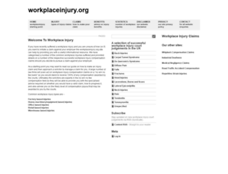 workplaceinjury.org screenshot