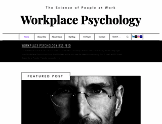 workplacepsychology.net screenshot