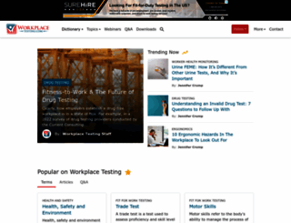workplacetesting.com screenshot
