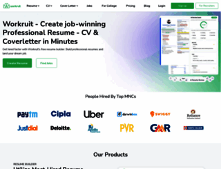 workruit.com screenshot