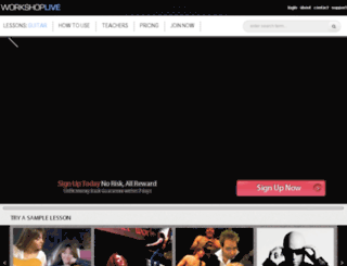 workshoplive.com screenshot