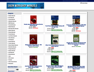 workshoprepairmanual.com.au screenshot
