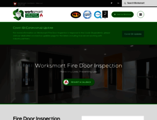 worksmartfiredoorinspection.co.uk screenshot