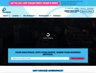 workspace.co.uk screenshot