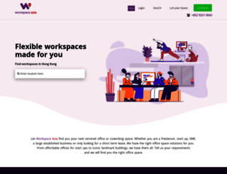 workspaceasia.com screenshot