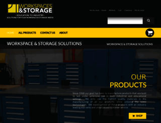 workspacesandstorage.com screenshot