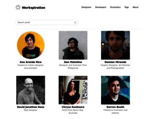 workspiration.org screenshot