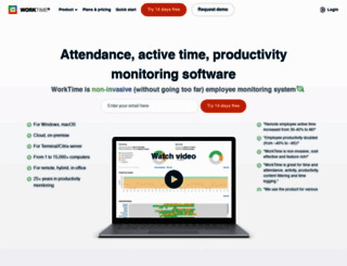 worktime.com screenshot