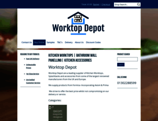 worktopdepot.com screenshot