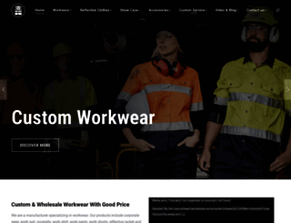workwear-manufacturers.com screenshot